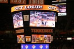 Tennesee basketball at Thompson Boling Arena