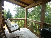 Smoky Mountain log cabin.