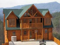 Five to Eight bedroom cabin rentals in Pigeon Forge and Gatlinburg Tennessee.